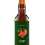 Beer bottle with water drops + Clipping Path